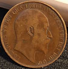 1905 Natural Brown variety Bronze Half Penny | Mercari