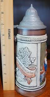 VINTAGE BEER STEIN MADE IN WEST GERMANY. MINOR CHIP ON BOTTOM OF HANDLE. | eBay