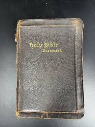 Antique Leather Holy Bible Old and New Testaments ...