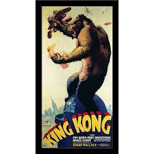 Buy Art For Less King Kong Movie 1933 - Advertisements Print on Paper & Reviews | Wayfair