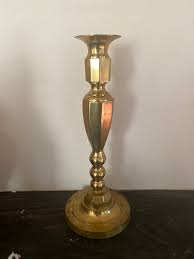 Chunky Brass Candle Stick Holder - Etsy