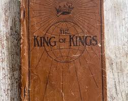 Antique Leather Bound Pronouncing Holy Bible KJV 1914 | Distressed Cowhide Family Bible Needs Repair | King James Revised | Biblical Names - Etsy