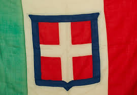Sold at Auction: - Original Savoy flag with Savoy coat of arms. Italy, early 20th century