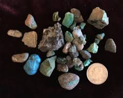 50% OFF SALE: Turquoise Assorted Pieces From Apache Mine in ...