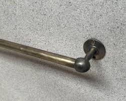 Handcrafted Oil Rubbed Bronze Towel Bar: Unlaquered Brass ...