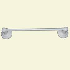 Glacier Bay 24 in. Towel Bar in White Ceramic BA00007 - The ...