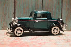 Still Life - Toys - 1932 Ford Coupe 13 by Pamela Critchlow