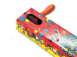 VINTAGE TIN LITHO NEW YEARS NOISE MAKER, U.S. METAL TOY MFG. CO., USA | eBay