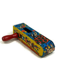 Vintage New Year's Eve Noisemaker Tin Litho – Duckwells
