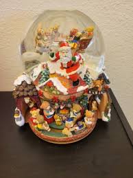 KIRKLAND MUSICAL WATER GLOBE W/REVOLVING MUSICAL BASE SNOWGLOBE W/BOX 109619 | eBay