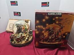 Kirkland Musical Waterglobe with Revolving Base | eBay