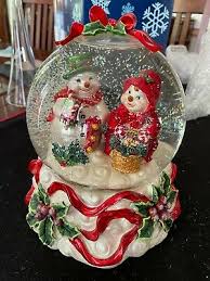Radko THE SNOWBERGS - CHRISTMAS SNOWGLOBE WITH ORIGINAL BOX - NO LINER | eBay