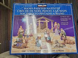 Kirkland Nativity Set Signature Hand-Painted 13 Piece ...