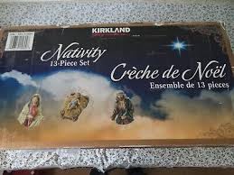 Kirkland Nativity 13pc Set #915694 Christmas Creche Noel ...