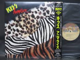 Backwood Records : Kiss Animalize Japan Crazy Collection ED LP OBI + INSERT | Used Japanese Press Vinyl Records For Sale
