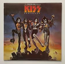 ORIGINAL 1976 KISS Album DESTROYER Record THE ...