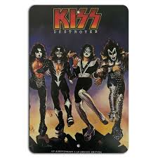 KISS Destroyer Album Cover Poster 45th Anniversary Vintage ...
