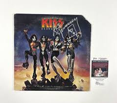 Kiss Signed Autographed Destroyer Album Vinyl Record Ace ...