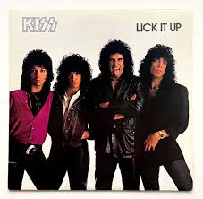 ORIGINAL Vtg 1983 KISS Album LICK IT UP Record 1ST PRESSING ...