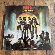 Kiss - Love Gun -1983 RE Hard Glam Metal Rock Casablanca NBLP-7057 Sleeve | eBay
