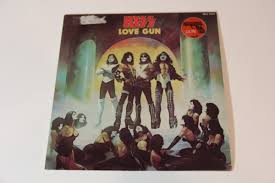 KISS LP Love Gun (France) with sticker – Eulenspiegel's KISS Collector SHOP