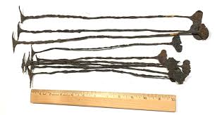 Antique 19th Century African Currency Forged Iron Kissi ...