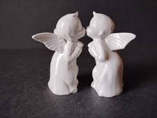 Vintage Kissing Angels In Christmas Angel Figures (1946-1990) | eBay
