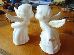 Vintage Kissing Angels In Collectible Angel Figurines for sale | eBay
