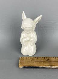 Sacrart White Angel Kneeling Praying Goebel WESTERN GERMANY | eBay