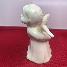 Vintage Cream-Colored Angel Figurines - Kissing Girl Angel | eBay