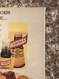 1973 Kitchen Bouquet Gravy & Meat Seasoning PRINT AD Pork ...