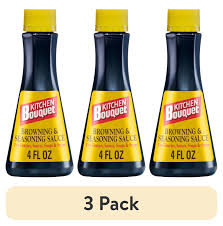 3 pack) Kitchen Bouquet Browning and Seasoning Sauce, 4 fl ...