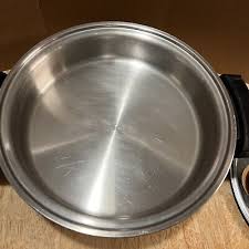 Lustre Craft Electric Skillet Liquid Core Vented Lid Egg ...