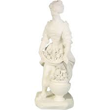 Sevres Biscuit Figure: La Jardiniere au Vase C.1760.. For ...