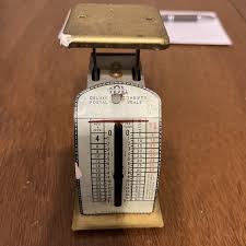 Vintage Deluxe Thrifty Postal Scale IDL MFG CORP 1lb Scale ...