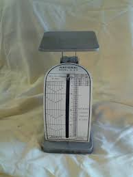 National Model N 4 5 Pelouze Evanston, Illinois Postal Scale ...