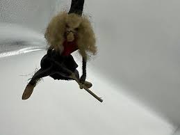 Vintage Kitchen Witch Doll Good Luck Witch | eBay