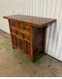 Vintage Carved Asian Console / Altar Table For Sale at 1stDibs