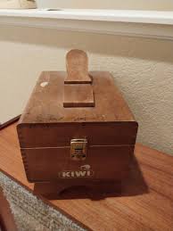 FULL SHOE SHINE BOX, WALL MOUTED BRUSH & CORDLESS RAZOR | EstateSales.org