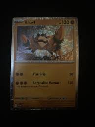Pokémon Card Klawf | eBay
