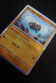 Relicanth 84/162 Holographic Pokemon card | eBay