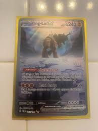 Pokemon Ting-Lu Ex Illustration Rare New | Mercari