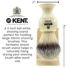 Kent Large Shaving Brush Stand Self Adhesive Hang Drying ...
