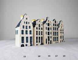 N. 53, 60, 65, 67, 69 KLM Delft Blue Miniature Houses ...