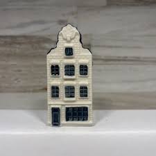 KLM Blue Delft BOLS House #72 Holland Must See NO ALCOHOL EMPTY | eBay