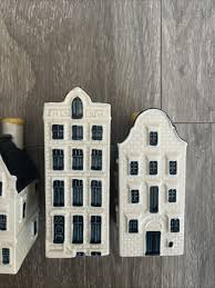 Lot - 7 Blue Delft's KLM Houses BOLS Empty Amsterdam 4, 13, 21, 28, 31, 67, 79 | eBay