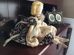 Edith Flack Ackley Primitive Handmade Vintage Antique Cloth ...