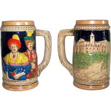 Vintage KMP Beer Stein Set. For Sale at Ruby Lane