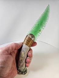 Big Green Glass Knife~Riddick 3 Weapons~Worldwide Collected ...