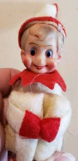 Christmas Elf Knee Hugger Vintage Decoration Mid Century ...